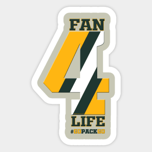 Fan 4 Life Sticker